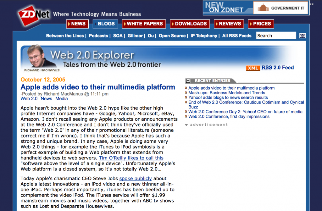 Web 2.0 Explorer