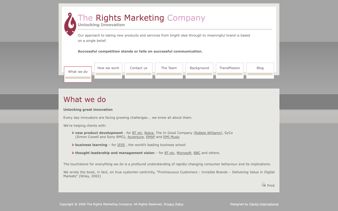 The Rights Marketing Company
