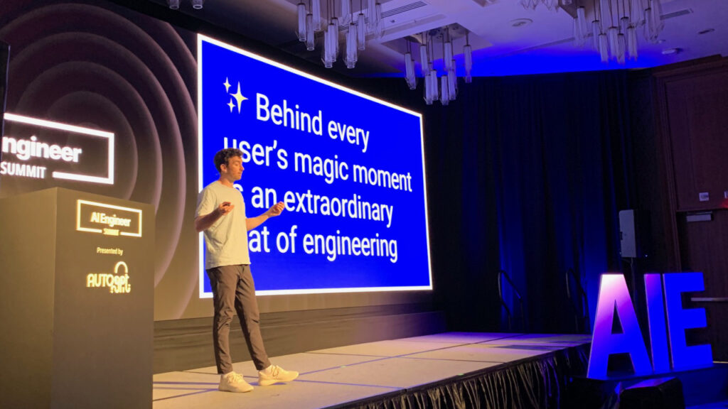 LangChain founder Harrison Chase at the AI Engineer Summit